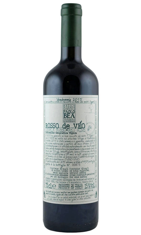 Bottle of Paolo Bea, Umbria Rosso de Veo, 2015 - Red Wine - Flatiron Wines & Spirits - New York