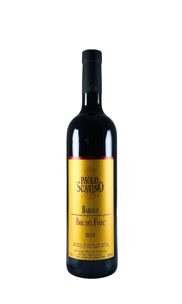 Bottle of Paolo Scavino, Barolo 'Bric del Fiasc', 2020 - Red Wine - Flatiron Wines & Spirits - New York