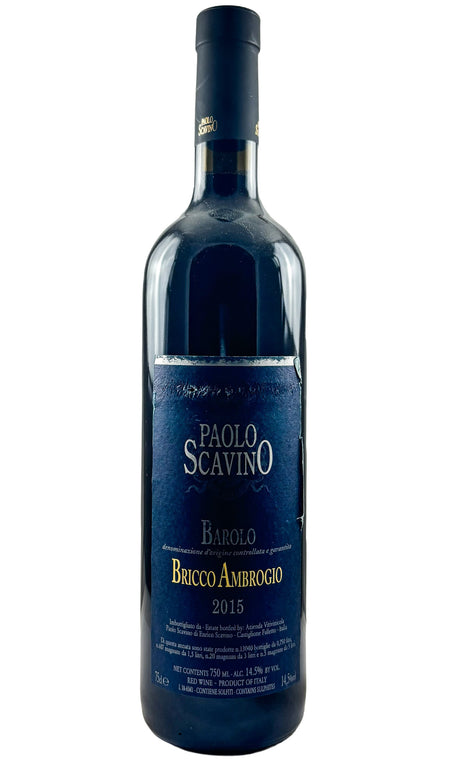 Bottle of Paolo Scavino, Barolo Bricco Ambrogio, 2015 - Red Wine - Flatiron Wines & Spirits - New York