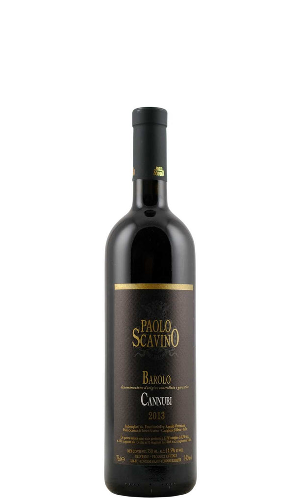 Bottle of Paolo Scavino, Barolo "Cannubi", 2013 - Red Wine - Flatiron Wines & Spirits - New York