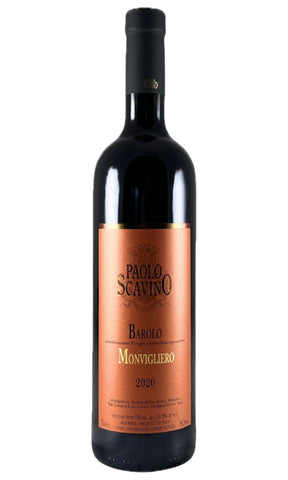 Bottle of Paolo Scavino, Barolo 'Monvigliero, 2020 - Red Wine - Flatiron Wines & Spirits - New York