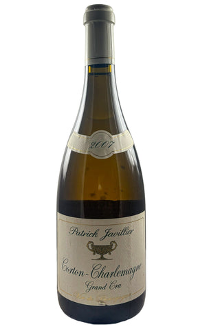 Bottle of Patrick Javillier, Corton Charlemagne Grand Cru, 2007 - White Wine - Flatiron Wines & Spirits - New York