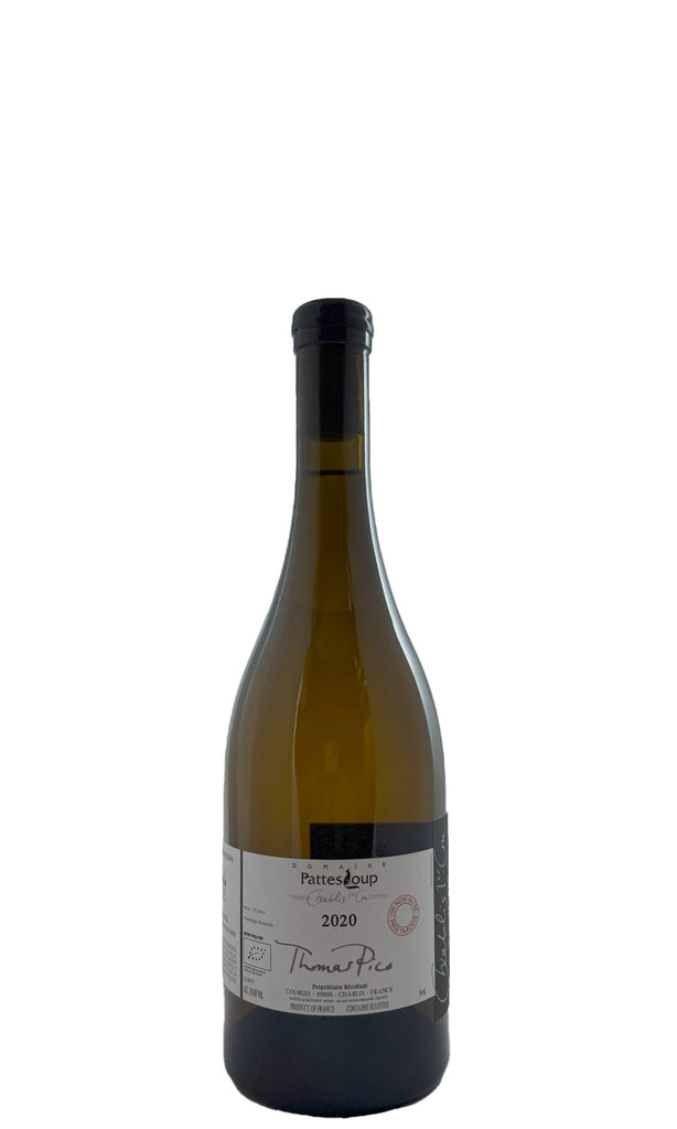 Bottle of Pattes Loup (Thomas Pico), Chablis Beauregard 1er Cru mise tardive, 2020 - White Wine - Flatiron Wines & Spirits - New York