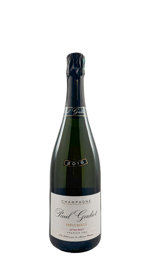 Bottle of Paul Gadiot, Champagne 1er Cru Extra Brut Precurseur, 2016 - Sparkling Wine - Flatiron Wines & Spirits - New York
