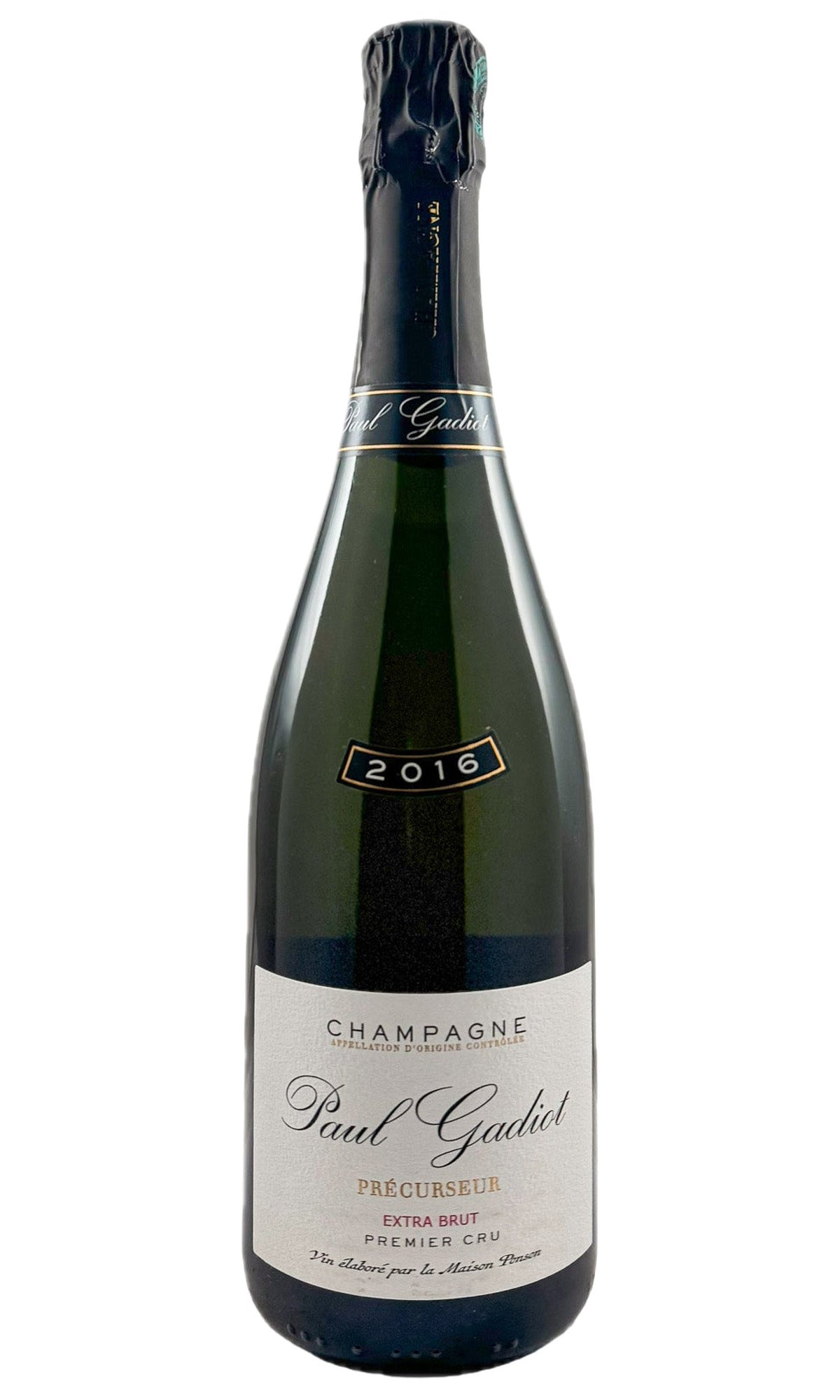 Bottle of Paul Gadiot, Champagne 1er Cru Extra Brut Precurseur, 2016 - Sparkling Wine - Flatiron Wines & Spirits - New York