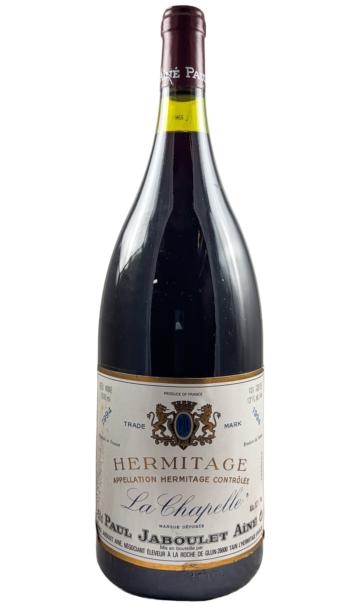 Bottle of Paul Jaboulet Aine, Hermitage La Chapelle, 1994 (1.5L) - Red Wine - Flatiron Wines & Spirits - New York
