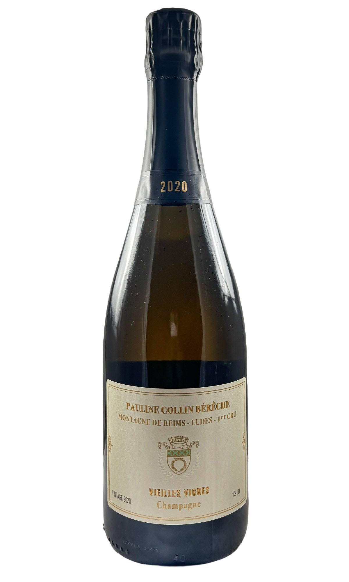 Bottle of Pauline Collin Bereche, Champagne Exra Brut Ludes 1er Cru Vieilles Vignes, 2020 - Sparkling Wine - Flatiron Wines & Spirits - New York