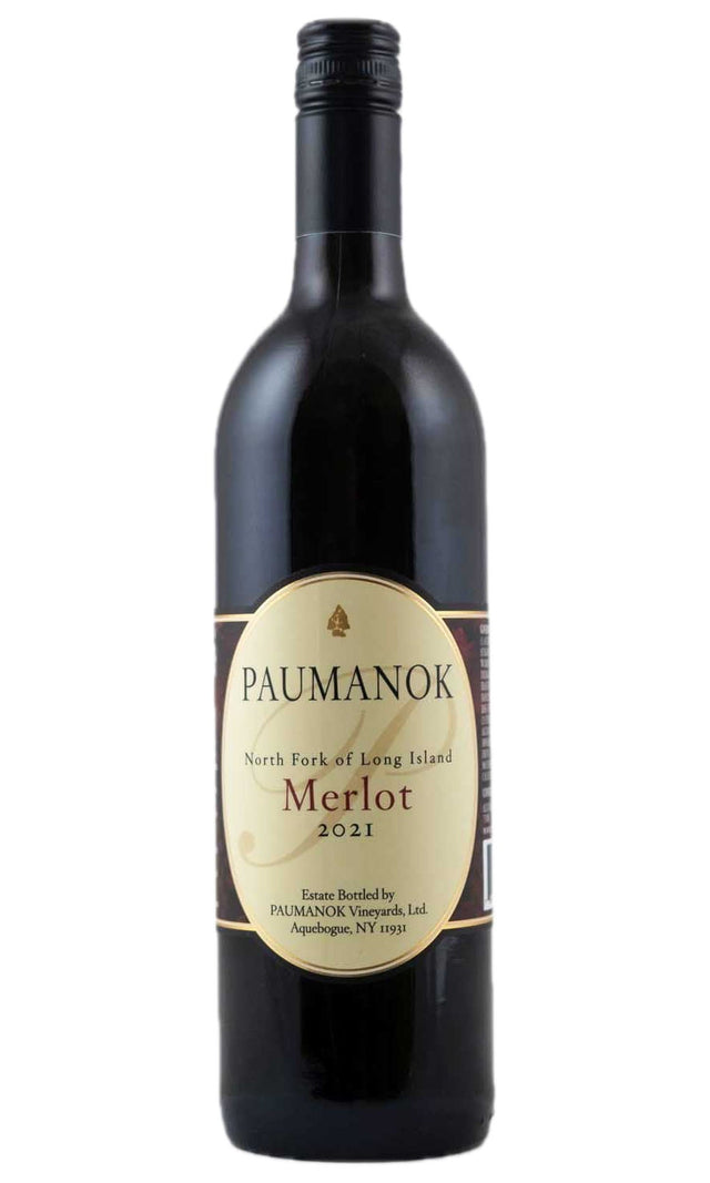 Bottle of Paumanok Vineyards, Merlot, 2021 - Red Wine - Flatiron Wines & Spirits - New York