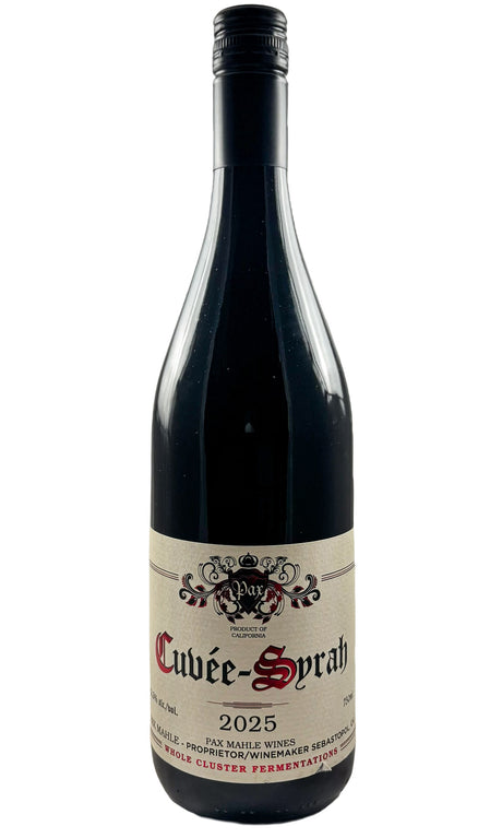 Bottle of Pax Wine Cellars, Syrah 'Cuvee Syrah', 2025 - Red Wine - Flatiron Wines & Spirits - New York