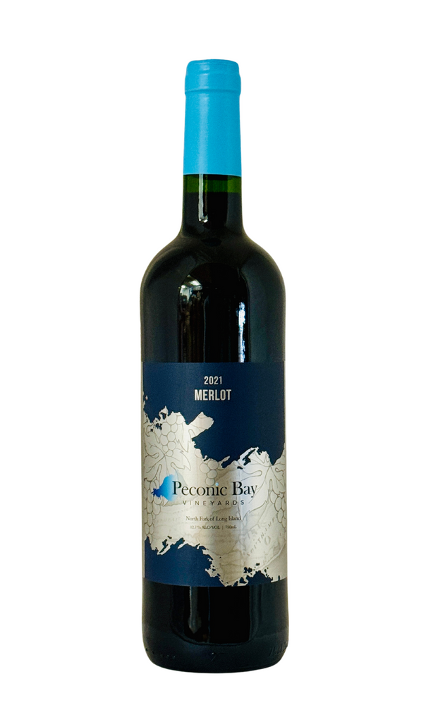 Bottle of Peconic Bay Vineyards, Merlot, 2021 - Red Wine - Flatiron Wines & Spirits - New York