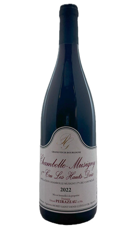 Bottle of Peirazeau, Chambolle Musigny 1er cru 'Les Hauts Doix', 2022 - Red Wine - Flatiron Wines & Spirits - New York