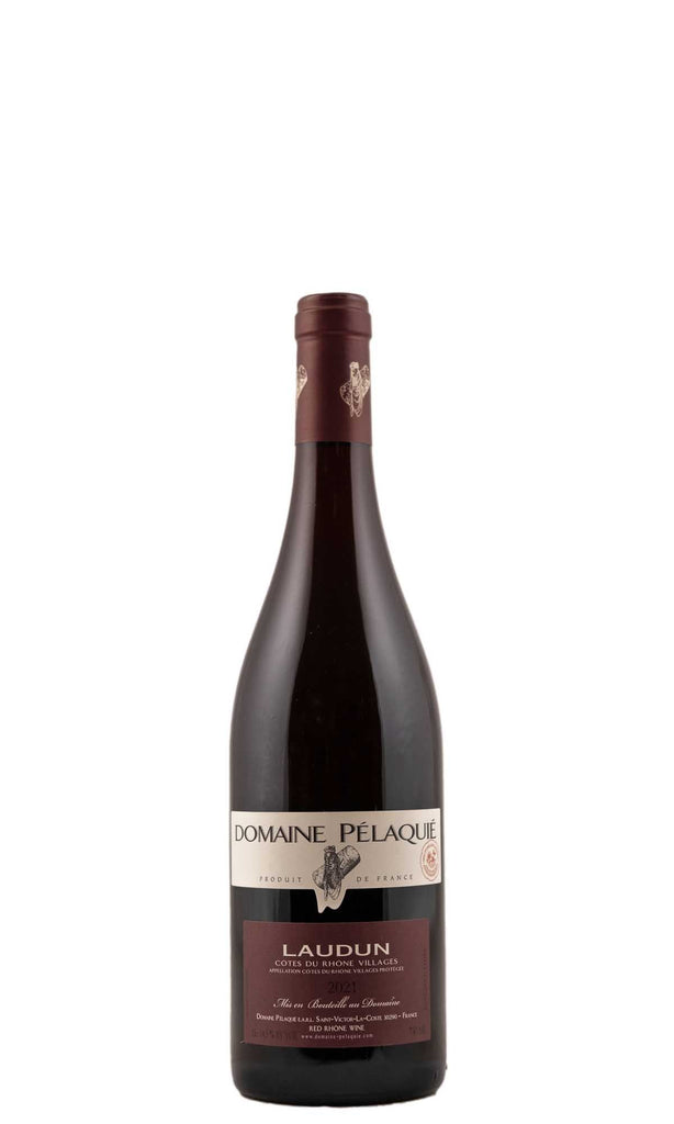 Bottle of Pelaquie, Cotes-du-Rhone Villages Laudun Rouge, 2021 - Red Wine - Flatiron Wines & Spirits - New York