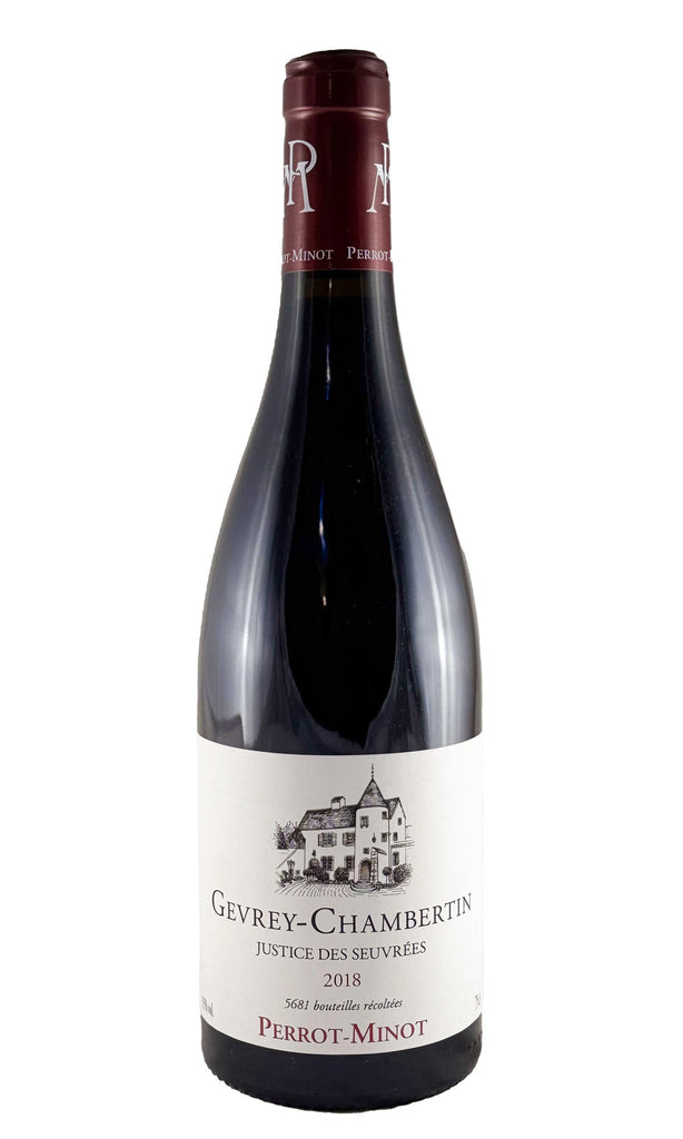 Bottle of Perrot-Minot, Gevrey Chambertin Justice des Seuvrees, 2018 - Red Wine - Flatiron Wines & Spirits - New York