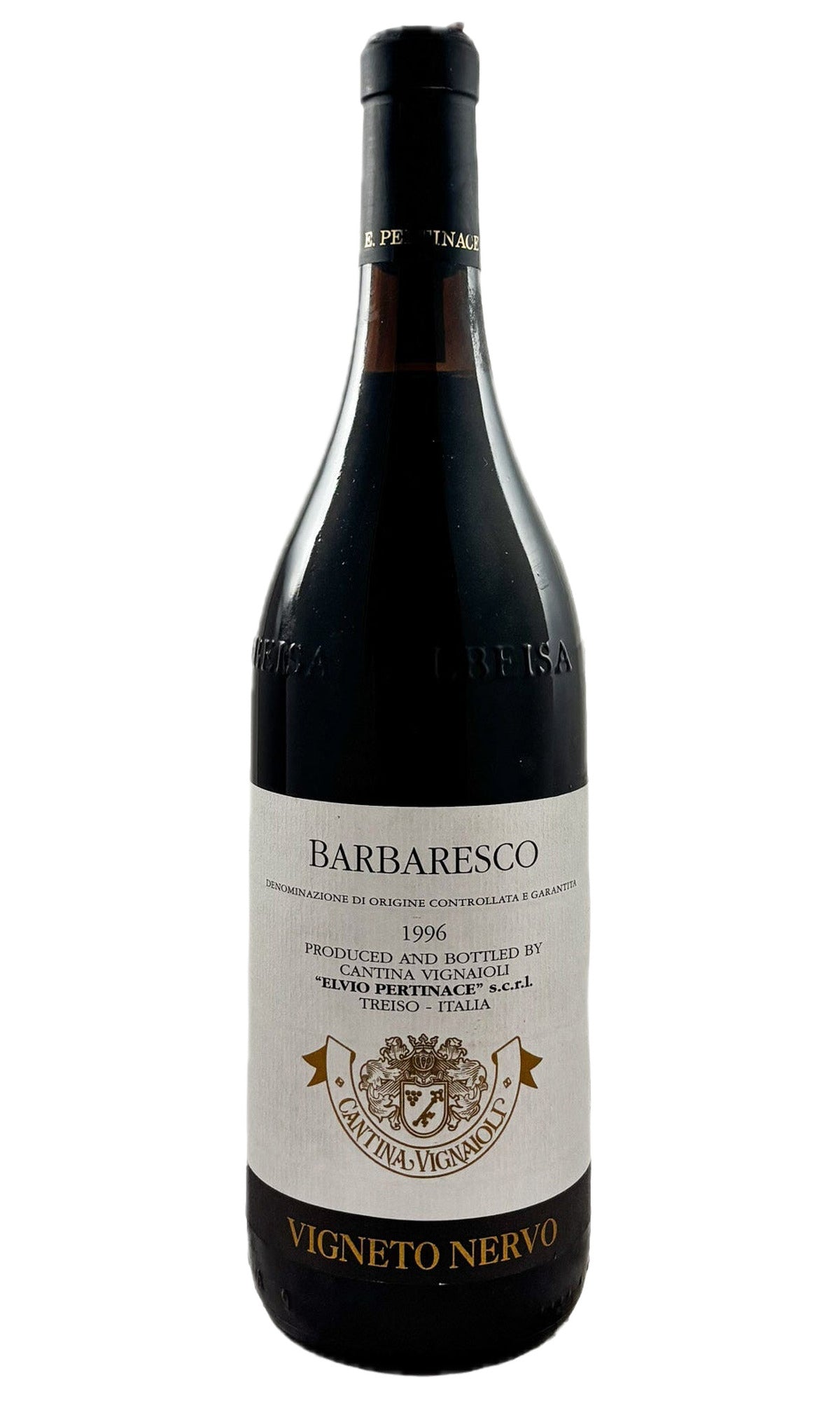Bottle of Pertinace, Barbaresco Vigneto Nervo, 1996 - Red Wine - Flatiron Wines & Spirits - New York