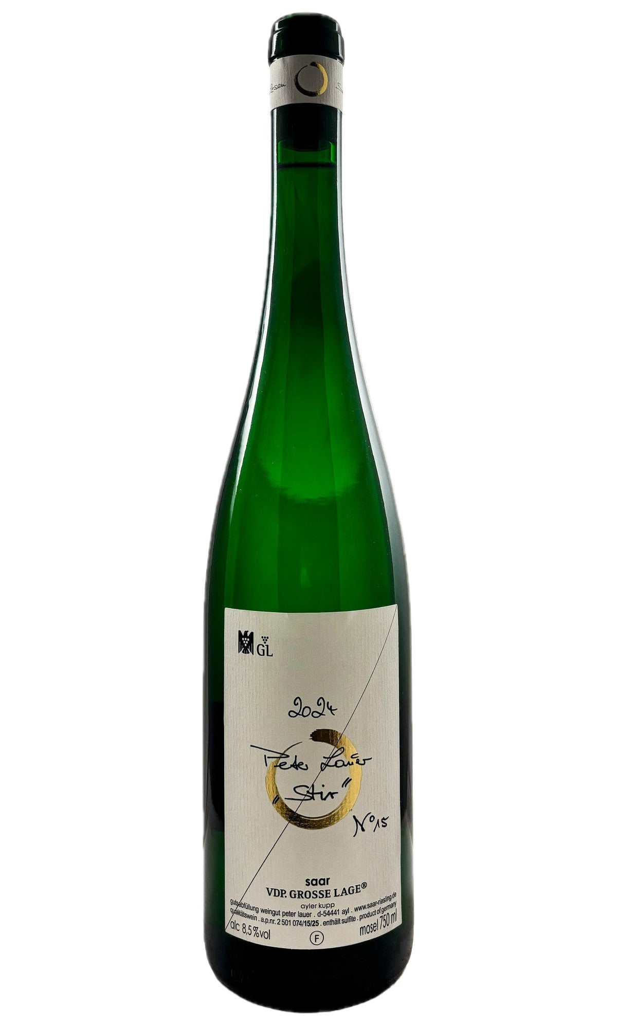 Bottle of Peter Lauer, Riesling Stirn No. 15 (Off-Dry), 2024 - White Wine - Flatiron Wines & Spirits - New York