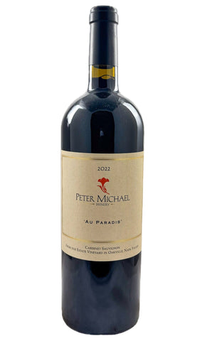 Bottle of Peter Michael Winery, Napa Valley Cabernet Sauvignon 'Au Paradis', 2022 - Red Wine - Flatiron Wines & Spirits - New York