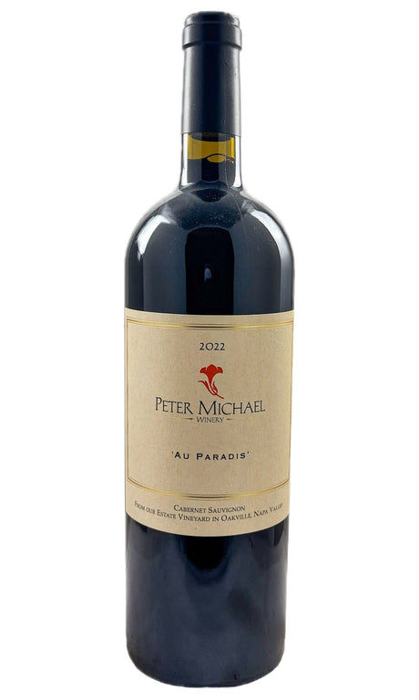 Bottle of Peter Michael Winery, Napa Valley Cabernet Sauvignon 'Au Paradis', 2022 - Red Wine - Flatiron Wines & Spirits - New York