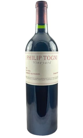 Bottle of Philip Togni, Cabernet Sauvignon, 1995 - Red Wine - Flatiron Wines & Spirits - New York
