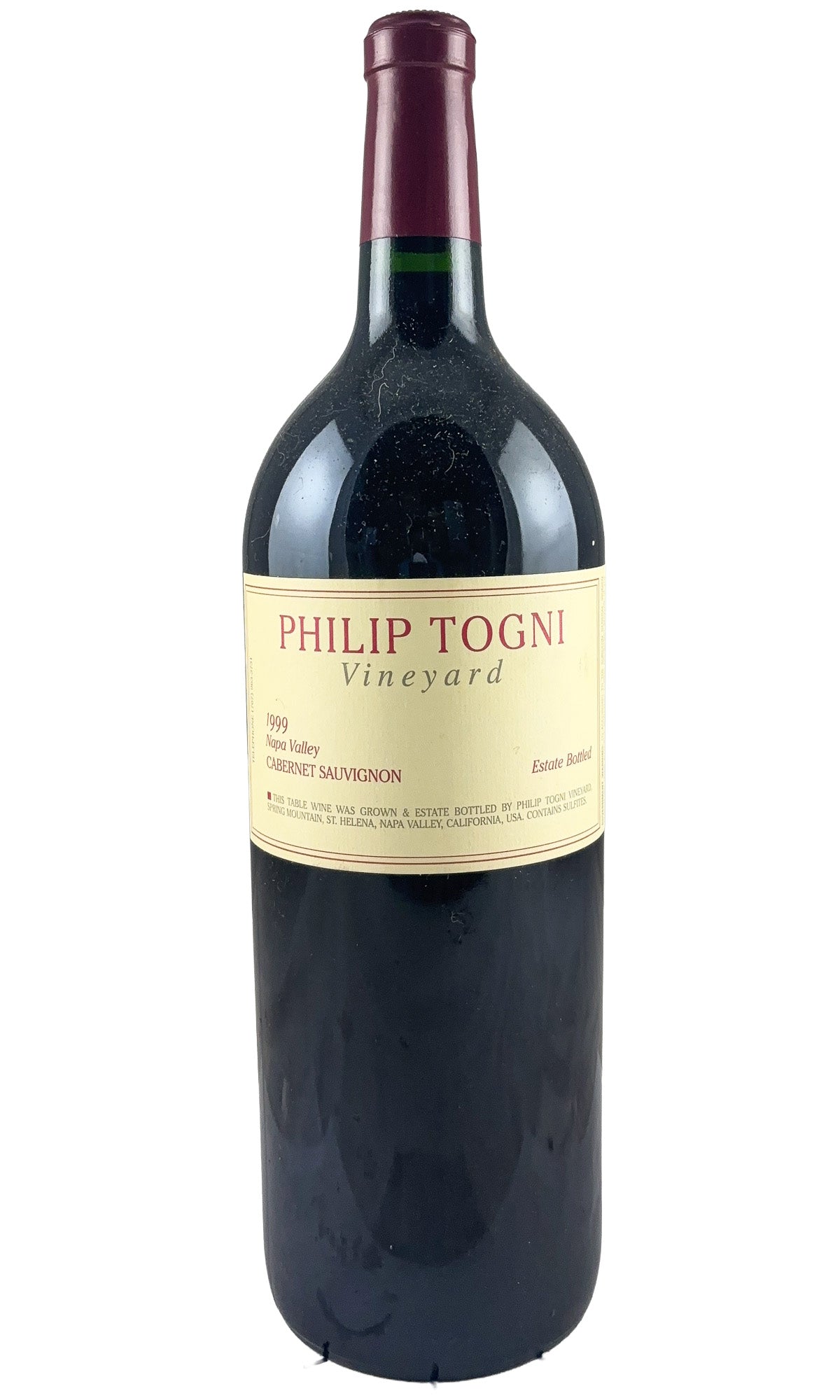 Bottle of Philip Togni, Cabernet Sauvignon, 1999 (1.5L) - Red Wine - Flatiron Wines & Spirits - New York