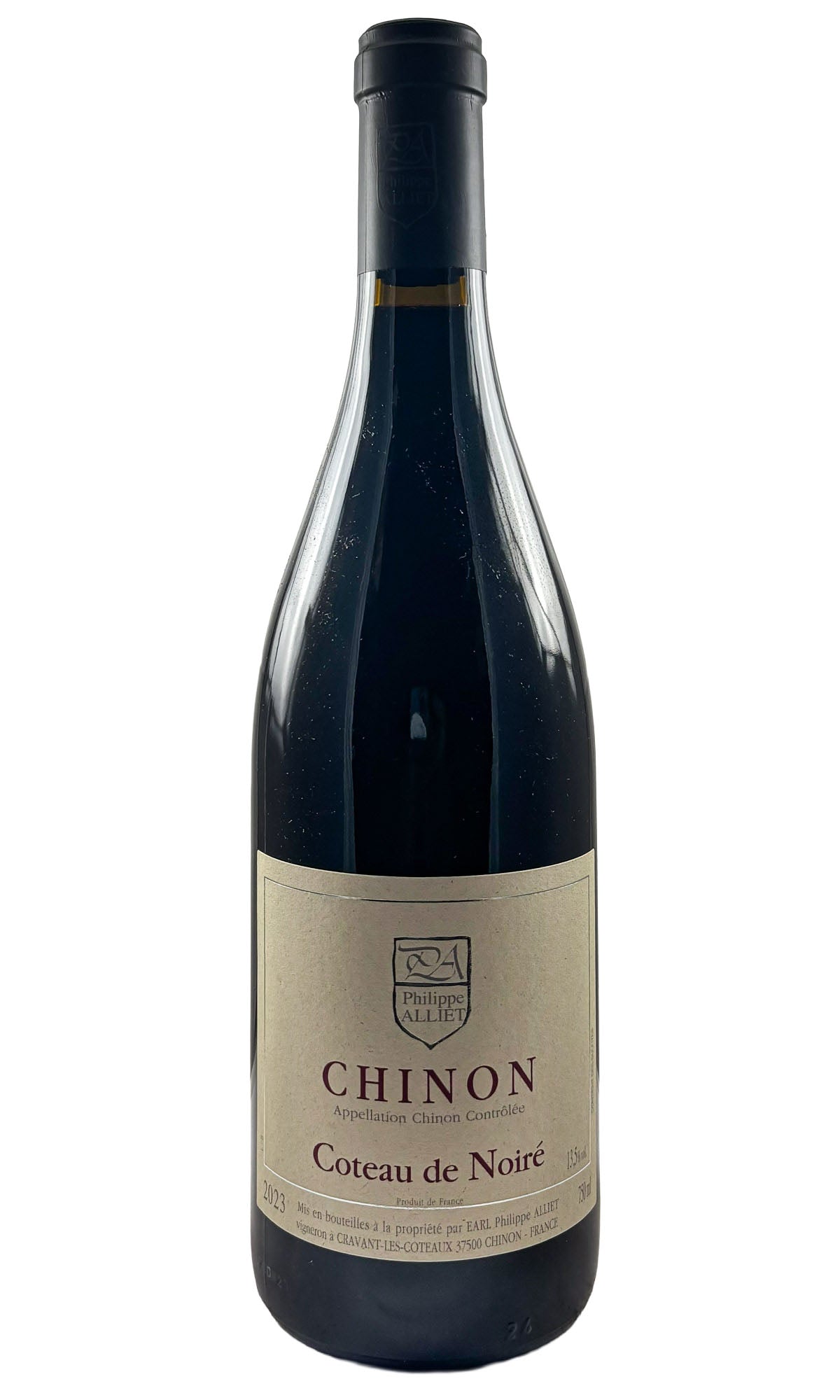 Bottle of Philippe Alliet, Chinon Coteau de Noire, 2023 - Red Wine - Flatiron Wines & Spirits - New York