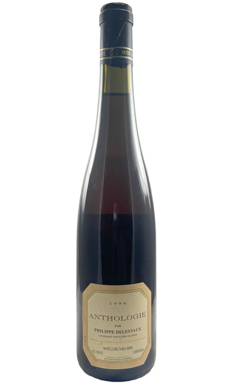 Bottle of Philippe Delesvaux, Coteaux du Layon Anthologie, 1996 (500ml) - Red Wine - Flatiron Wines & Spirits - New York