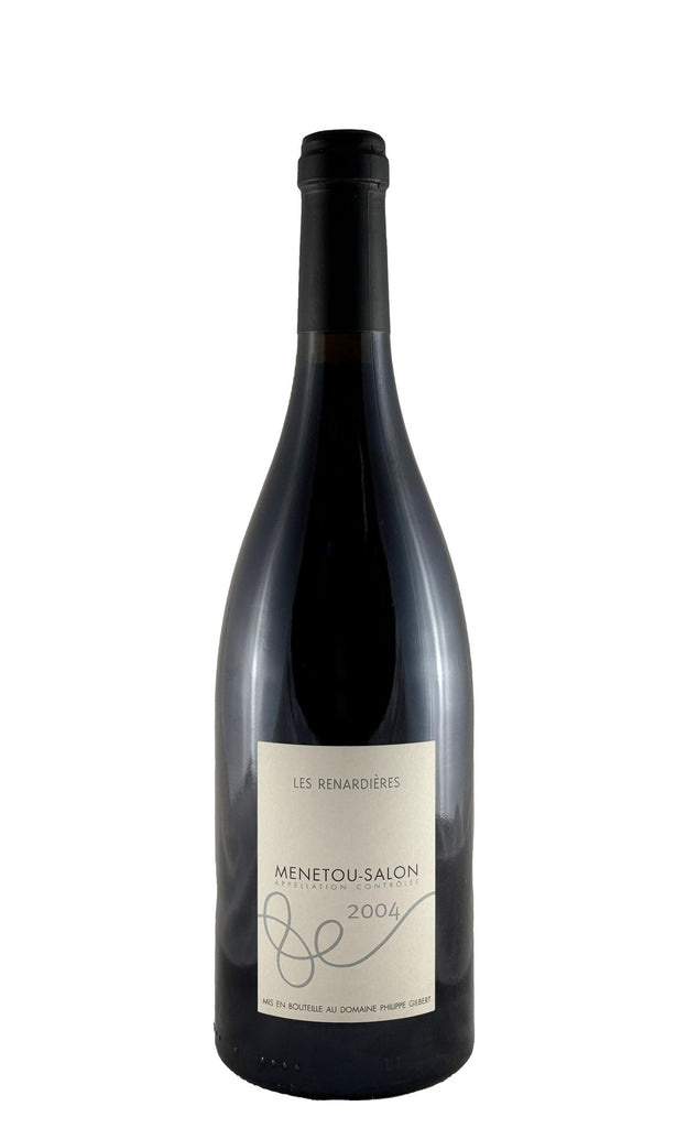 Bottle of Philippe Gilbert, Menetou-Salon Rouge "Les Renardieres", 2004 - Red Wine - Flatiron Wines & Spirits - New York