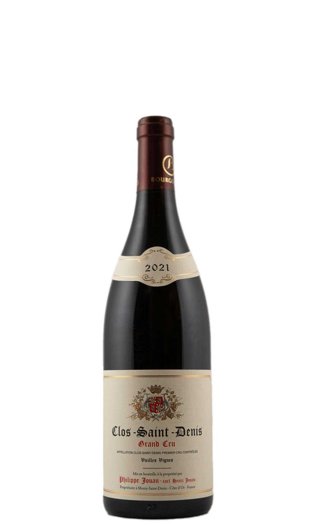 Bottle of Philippe Jouan, Clos-Saint-Denis Grand Cru, 2021 - Red Wine - Flatiron Wines & Spirits - New York