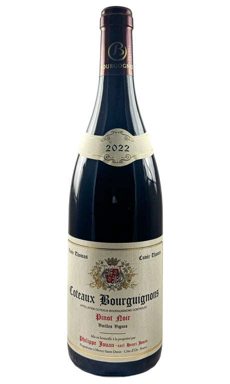 Bottle of Philippe Jouan, Coteaux Bourguignons, 2022 - Red Wine - Flatiron Wines & Spirits - New York