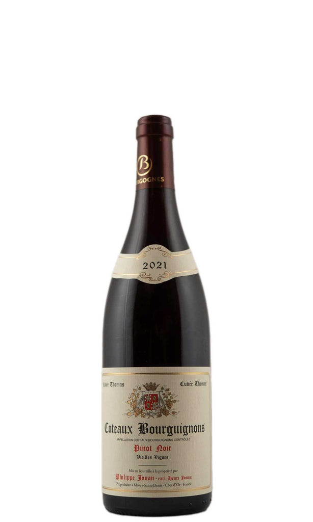 Bottle of Philippe Jouan, Coteaux Bourguignons (Pinot Noir), 2021 - Red Wine - Flatiron Wines & Spirits - New York