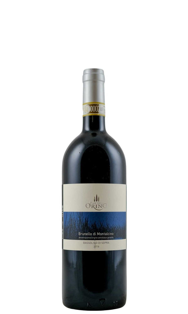 Bottle of Pian dell'Orino, Brunello di Montalcino Bassolino di Sopra, 2016 - Red Wine - Flatiron Wines & Spirits - New York