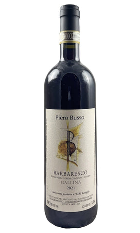 Bottle of Piero Busso, Barbaresco Gallina, 2021 - Red Wine - Flatiron Wines & Spirits - New York