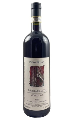 Bottle of Piero Busso, Barbaresco Mondino, 2022 - Red Wine - Flatiron Wines & Spirits - New York