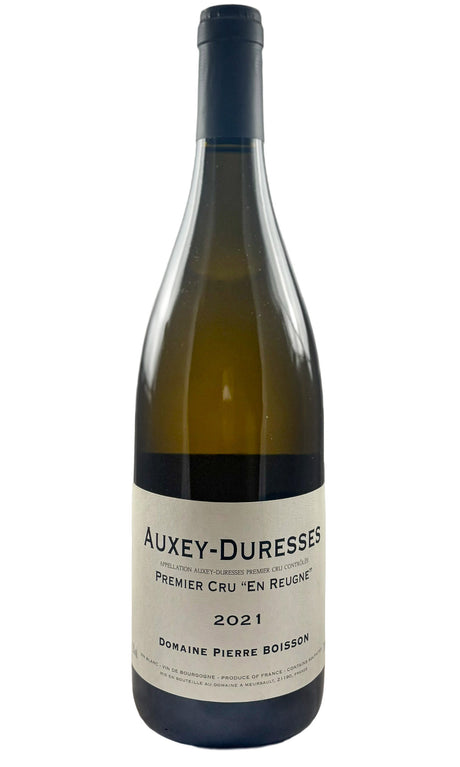 Bottle of Pierre Boisson, Auxey-Duresses 1er Cru En Reugne Blanc, 2021 - White Wine - Flatiron Wines & Spirits - New York