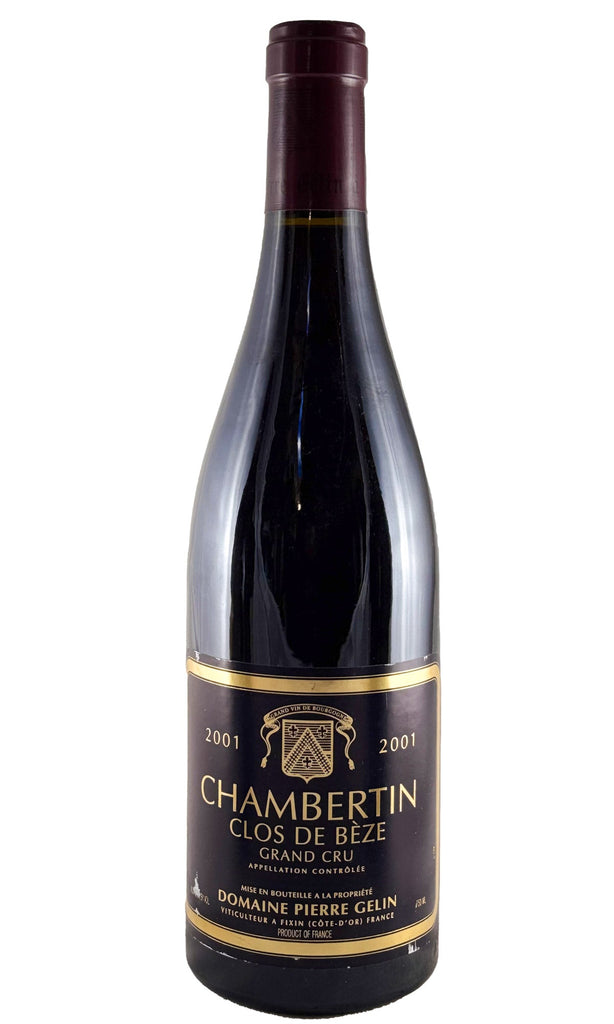 Bottle of Pierre Gelin, Chambertin Clos de Beze, 2001 - Red Wine - Flatiron Wines & Spirits - New York