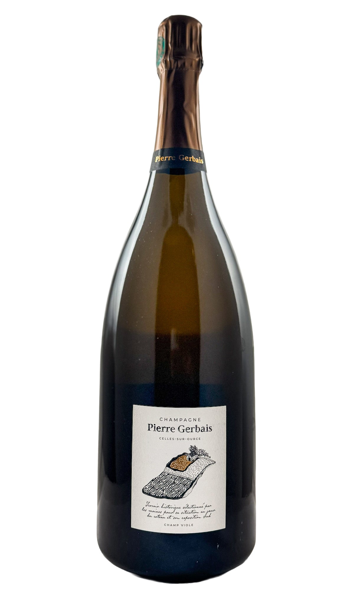 Bottle of Pierre Gerbais, Champagne Extra Brut Champs Viole (Chardonnay) [2019], NV (1.5L) - Sparkling Wine - Flatiron Wines & Spirits - New York