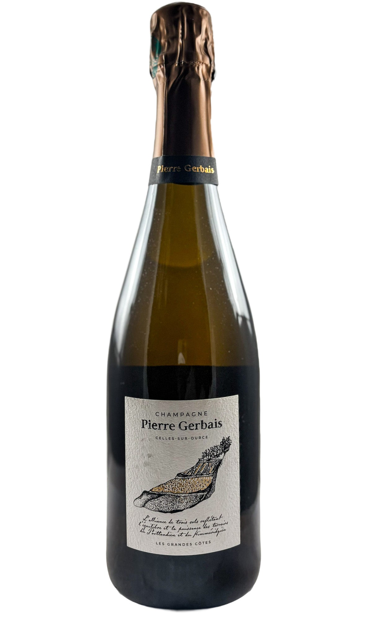 Bottle of Pierre Gerbais, Champagne Extra Brut Les Grandes Cotes (Pinot Noir) [2019], NV - Sparkling Wine - Flatiron Wines & Spirits - New York