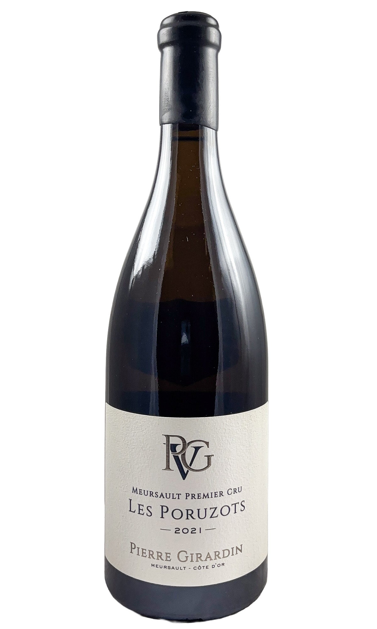 Bottle of Pierre Girardin, Meursault 1er Cru Les Poruzots, 2021 - White Wine - Flatiron Wines & Spirits - New York