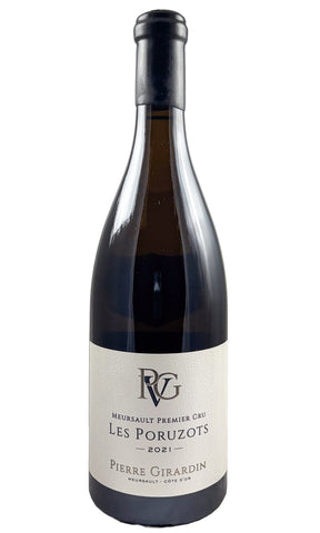 Bottle of Pierre Girardin, Meursault 1er Cru Les Poruzots, 2021 - White Wine - Flatiron Wines & Spirits - New York