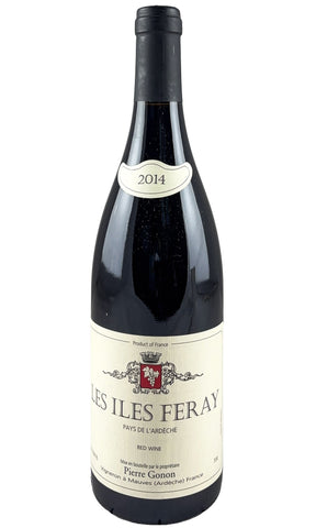 Bottle of Pierre Gonon, Ardeche Les Iles Feray, 2014 - Red Wine - Flatiron Wines & Spirits - New York