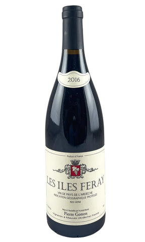 Bottle of Pierre Gonon, Ardeche Les Iles Feray, 2016 - Red Wine - Flatiron Wines & Spirits - New York