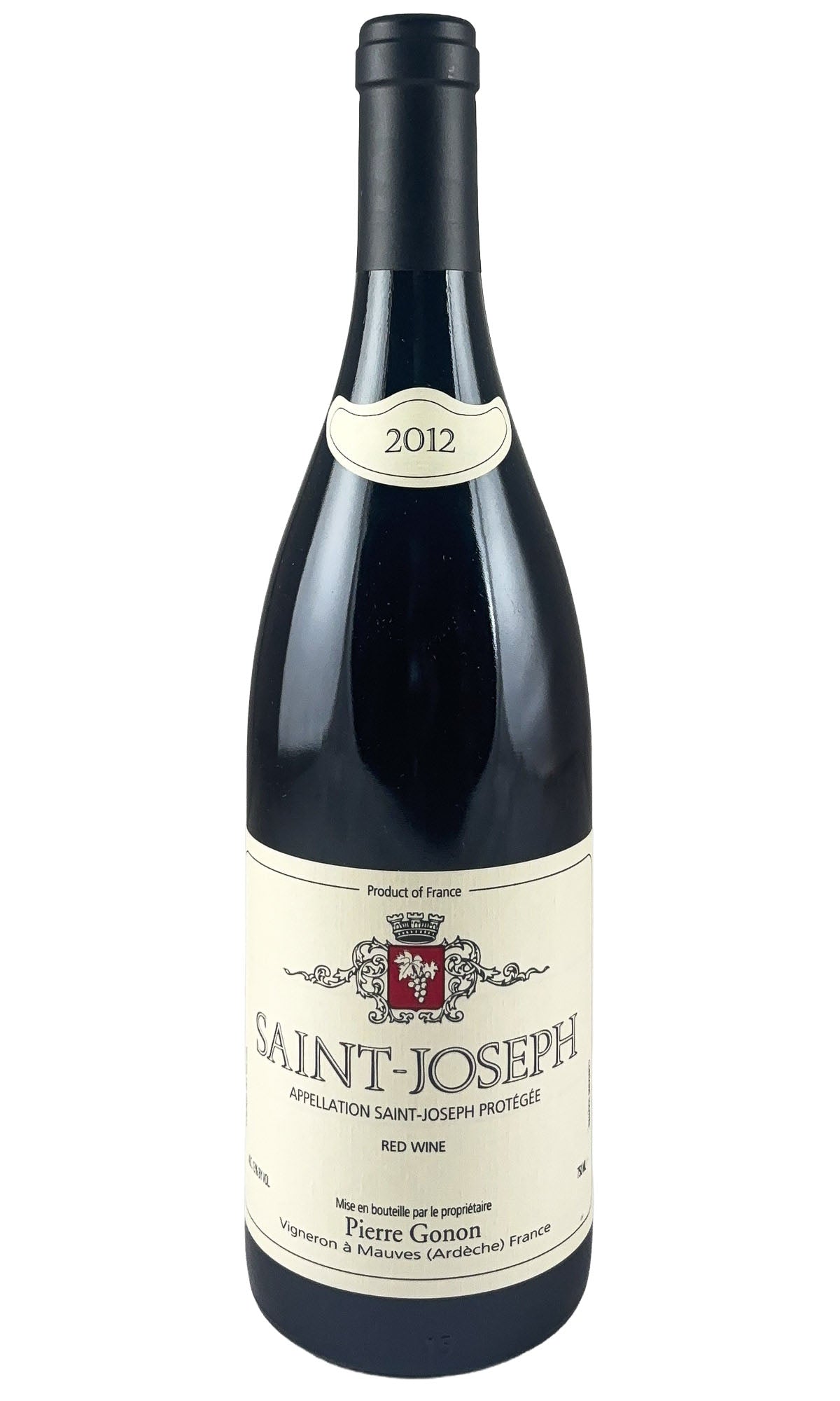 Bottle of Pierre Gonon, Saint-Joseph, 2012 - Red Wine - Flatiron Wines & Spirits - New York