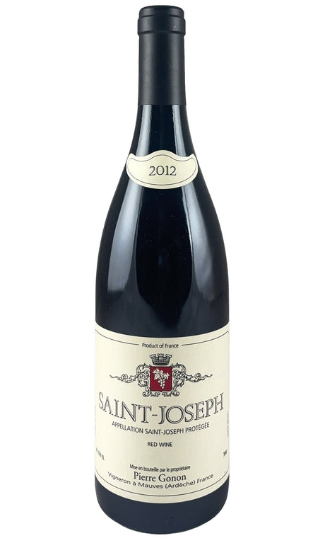 Bottle of Pierre Gonon, Saint-Joseph, 2012 - Red Wine - Flatiron Wines & Spirits - New York