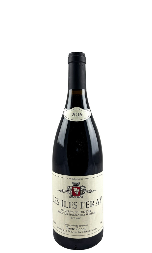 Bottle of Pierre Gonon, Vin de Pays de l'Ardeche Les Iles Feray, 2016 - Red Wine - Flatiron Wines & Spirits - New York