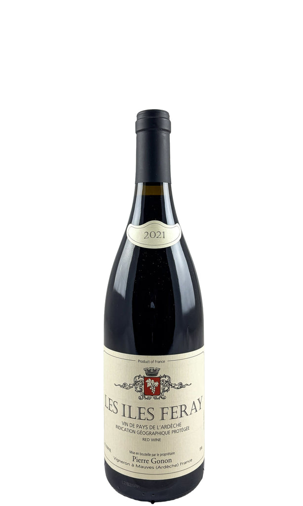 Bottle of Pierre Gonon, Vin de Pays de l'Ardeche Les Iles Feray, 2021 - Red Wine - Flatiron Wines & Spirits - New York