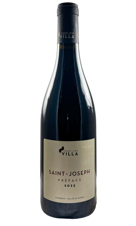 Bottle of Pierre Jean Villa, Saint-Joseph Rouge "Preface", 2023 - Red Wine - Flatiron Wines & Spirits - New York
