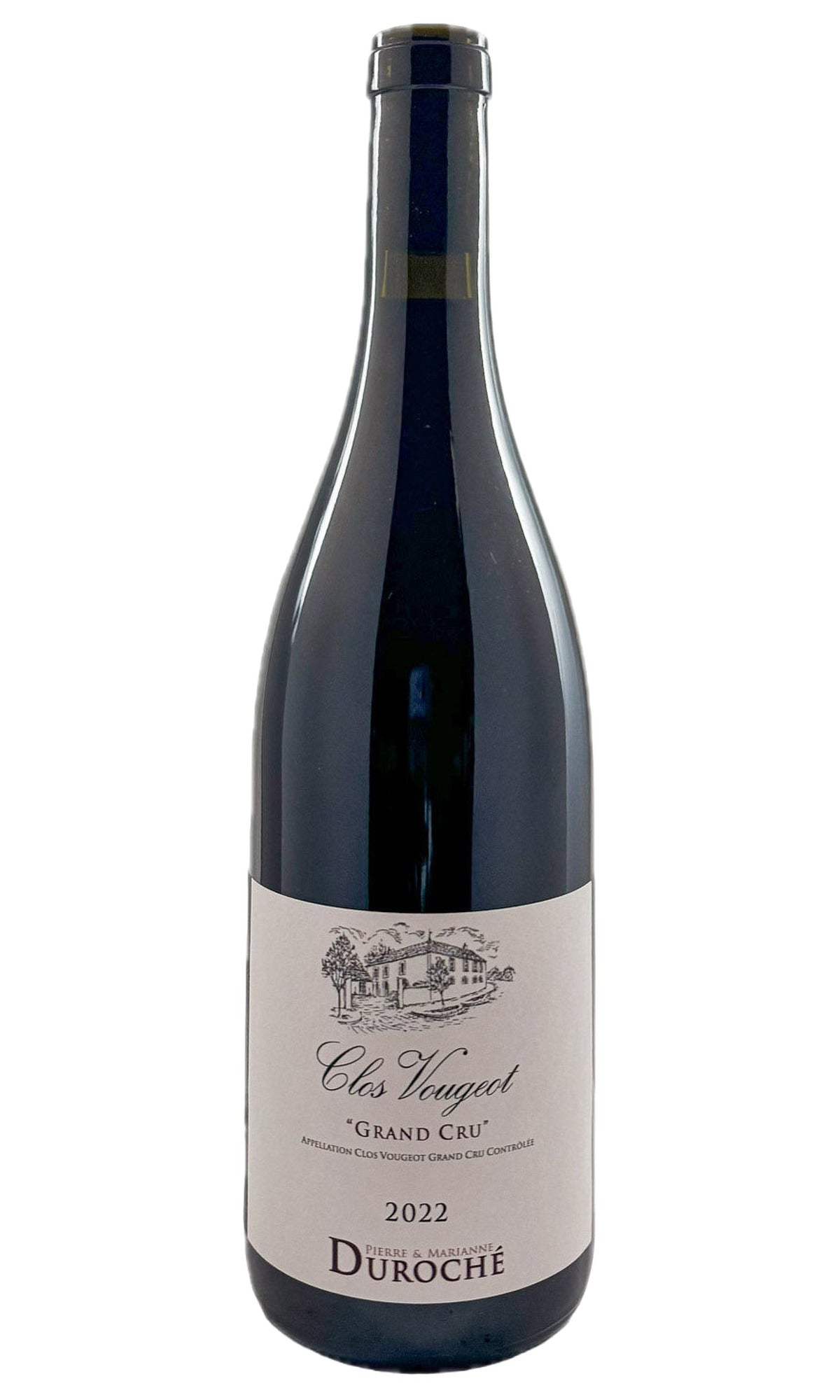 Bottle of Pierre & Marianne Duroche, Clos Vougeot Grand Cru, 2022 - Red Wine - Flatiron Wines & Spirits - New York