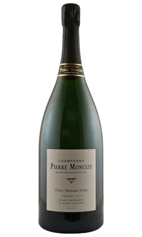 Bottle of Pierre Moncuit, Champagne Delos Blanc de Blancs Grand Cru, NV (1.5L) - Sparkling Wine - Flatiron Wines & Spirits - New York
