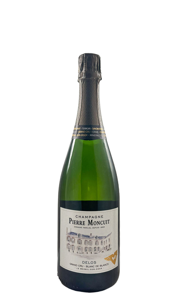 Bottle of Pierre Moncuit, Champagne Delos Extra Brut Blanc de Blancs Grand Cru [2021], NV - Sparkling Wine - Flatiron Wines & Spirits - New York