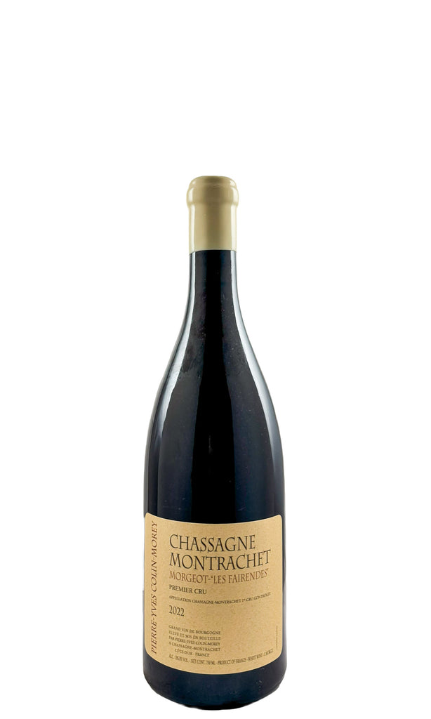 Bottle of Pierre-Yves Colin-Morey (PYCM), Chassagne-Montrachet 1er "Les Morgeots", 2022 - White Wine - Flatiron Wines & Spirits - New York