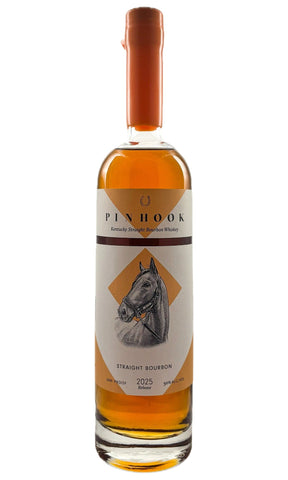 Bottle of Pinhook, Kentucky Straight Bourbon Whiskey (2025 release) (Orange wax), NV - Spirit - Flatiron Wines & Spirits - New York